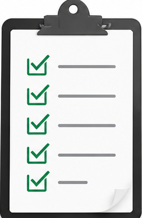 Checklist para seleccionar el circuito