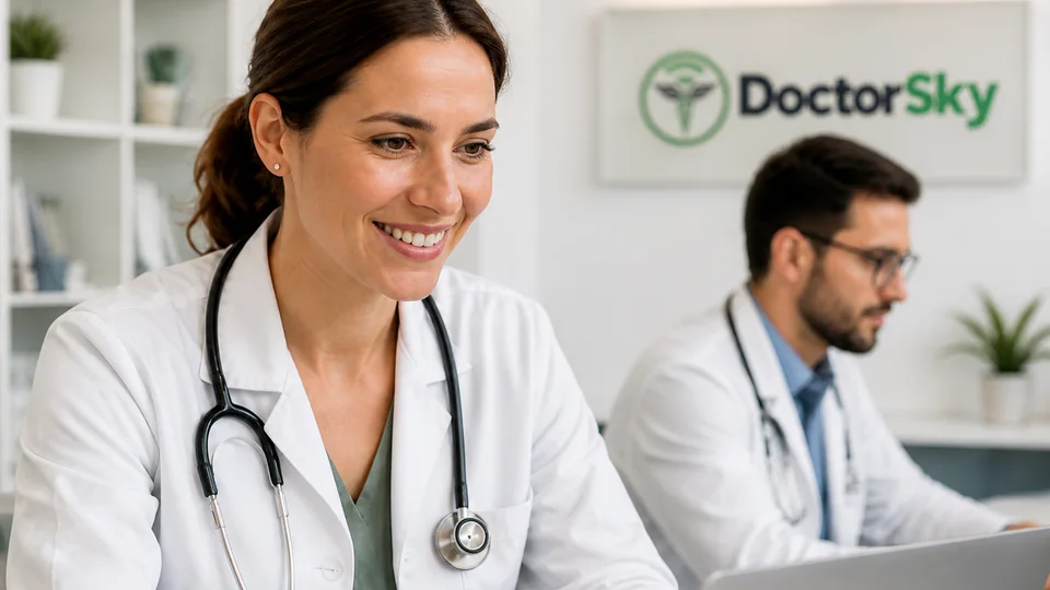 Familia en videoconsulta m&eacute;dica desde casa