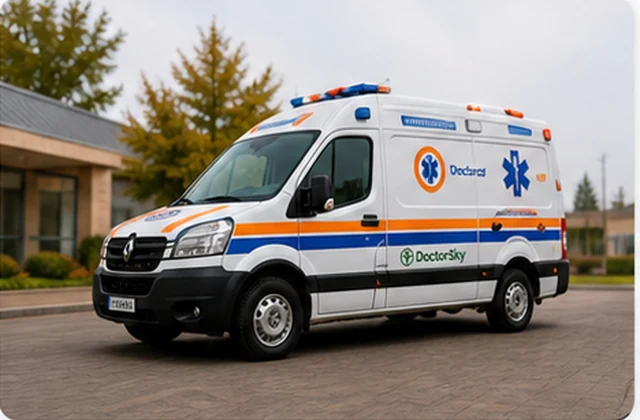 Ambulancia para derivación cuando hay signos de alarma