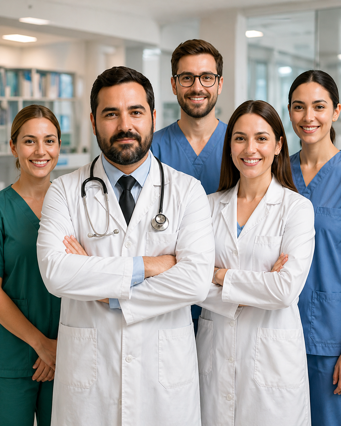Médico de DoctorSky en consulta